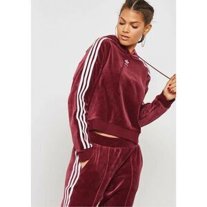 Adidas Velour Hoodie